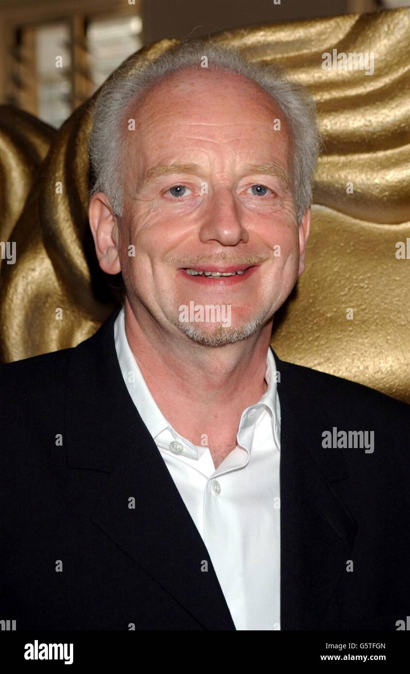 Ian McDiarmid, who plays Palpatine/Darth Sidious during a champagne reception prior to the gala charity film screening of Star Wars: Attack of the Clones at BAFTA in Piccadilly, London. Stock Photo