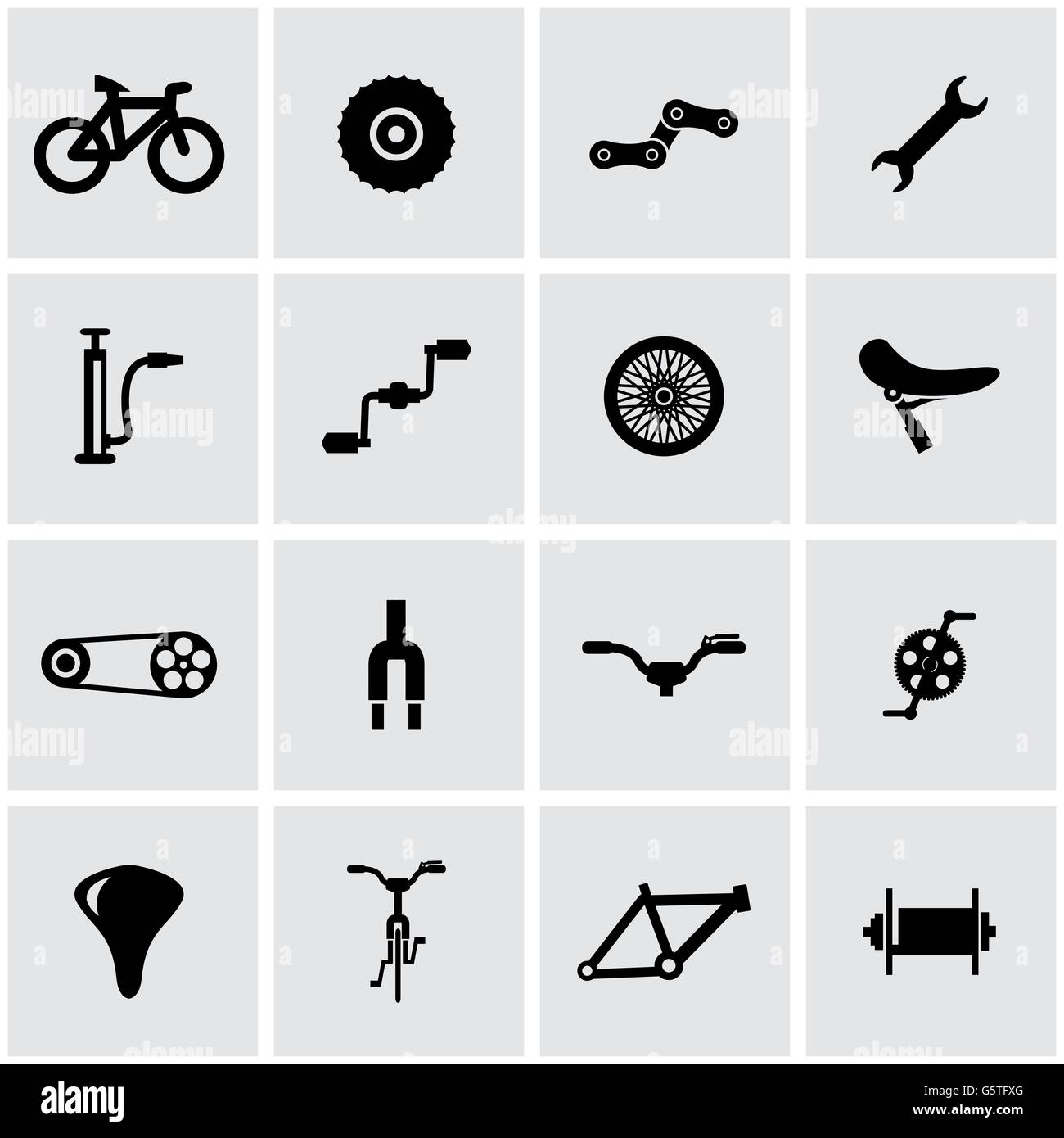 Bicycle Icon High Resolution Stock Photography and Images - Alamy