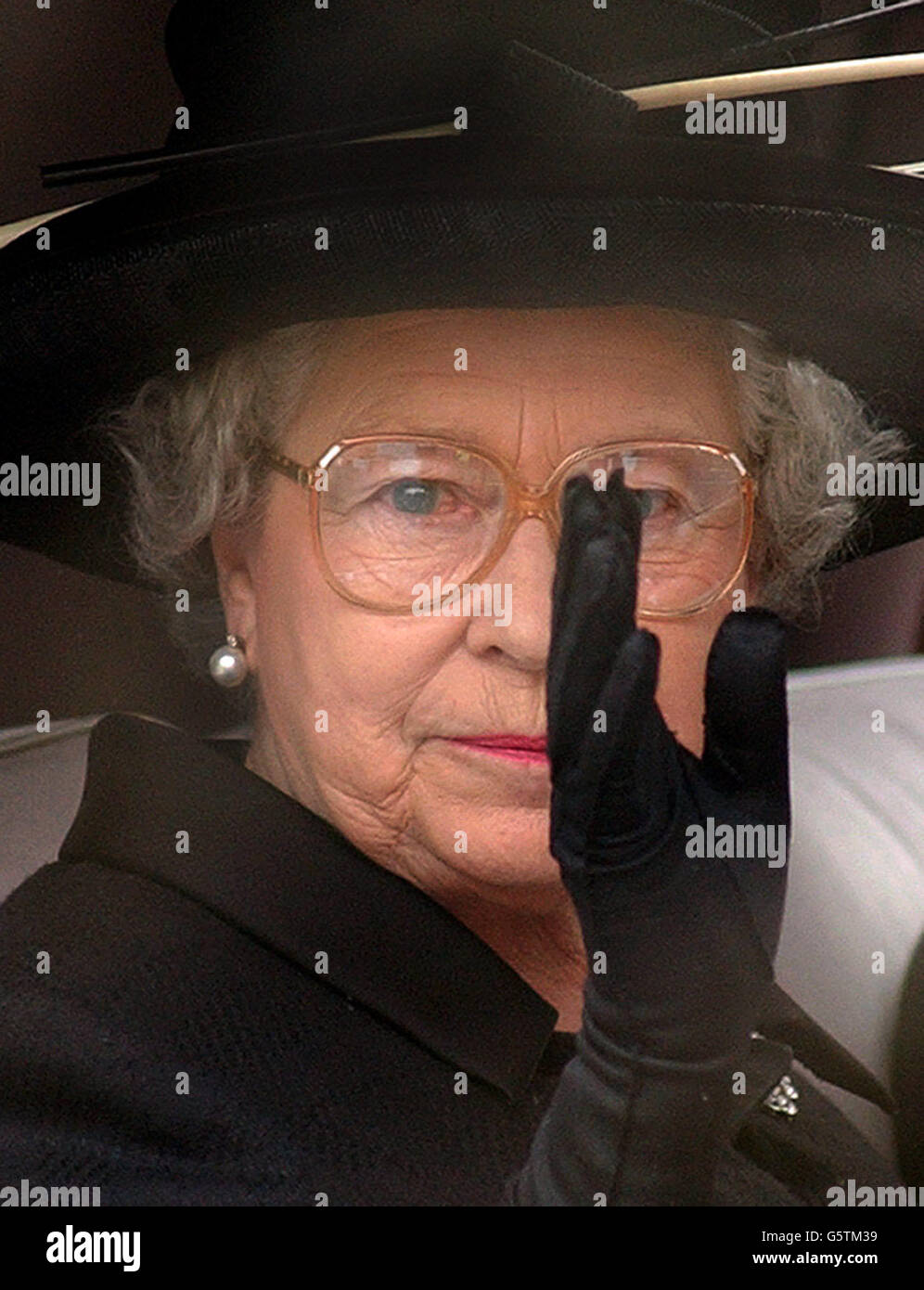 Princess Margaret memorial/ Queen Stock Photo
