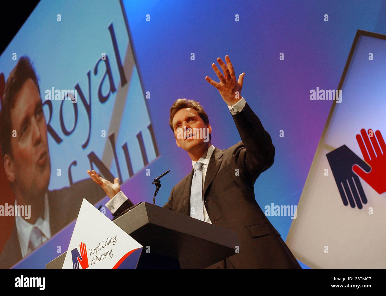 Health Secretary Alan Milburn Delivers His Speech To The Annual health-secretary-alan-milburn-delivers-his-speech-to-the-annual