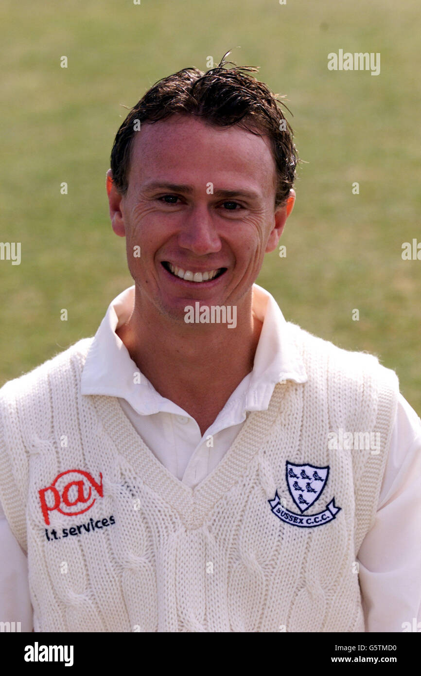 Mark Davis. Sussex County Cricket's Mark Davis Stock Photo Alamy