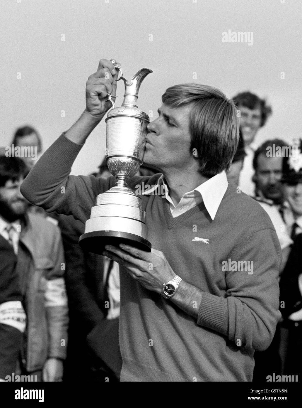Bill Rogers 1981 Open winner Stock Photo