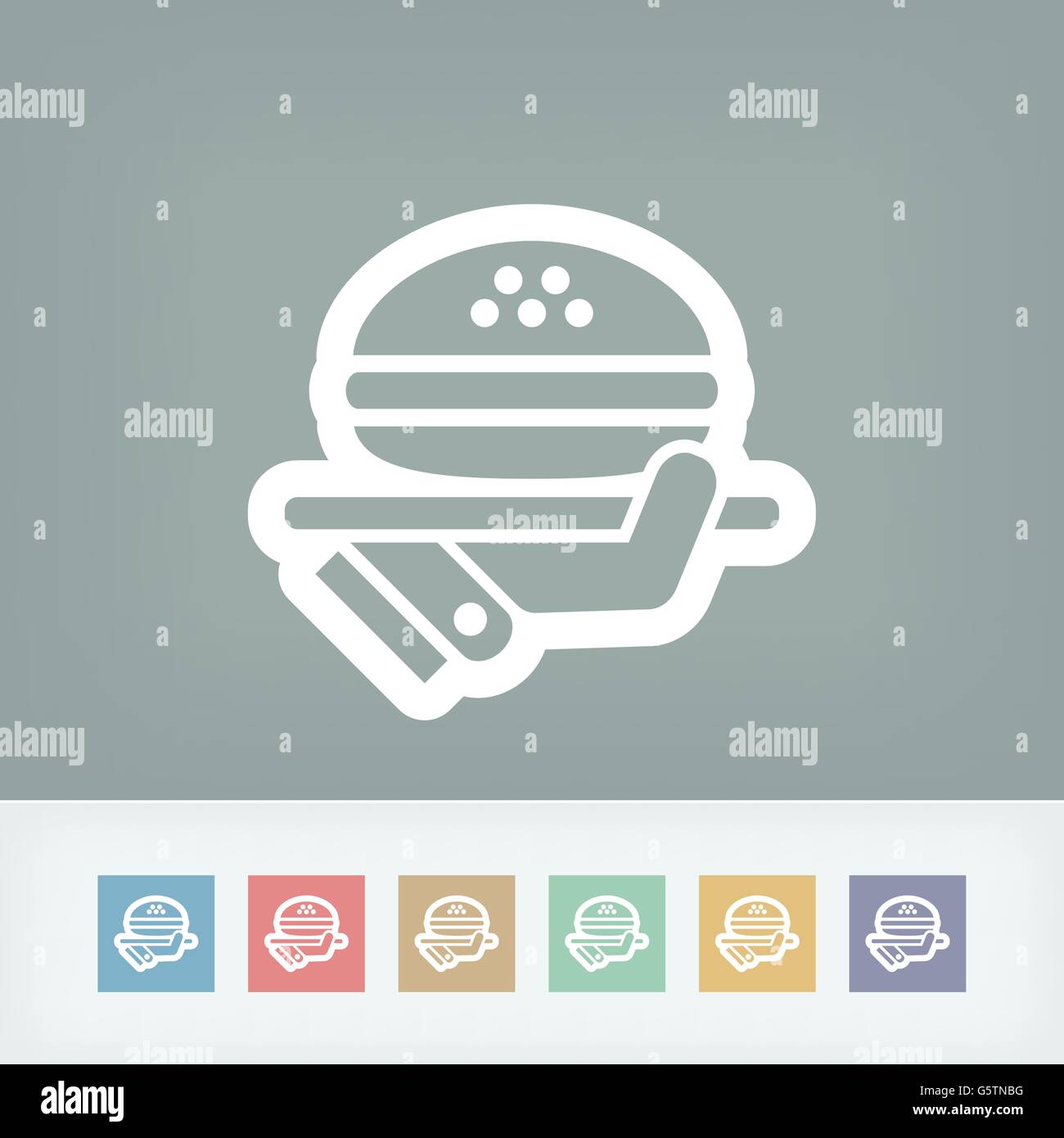 Food menu icon Stock Vector Images - Alamy
