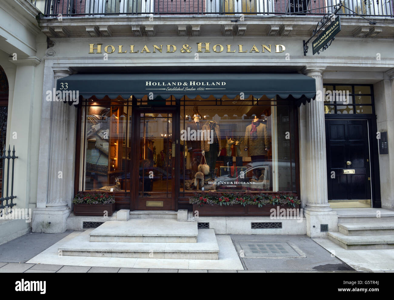 Stock image of the holland holland shop in bruton street hires stock photography and images Alamy