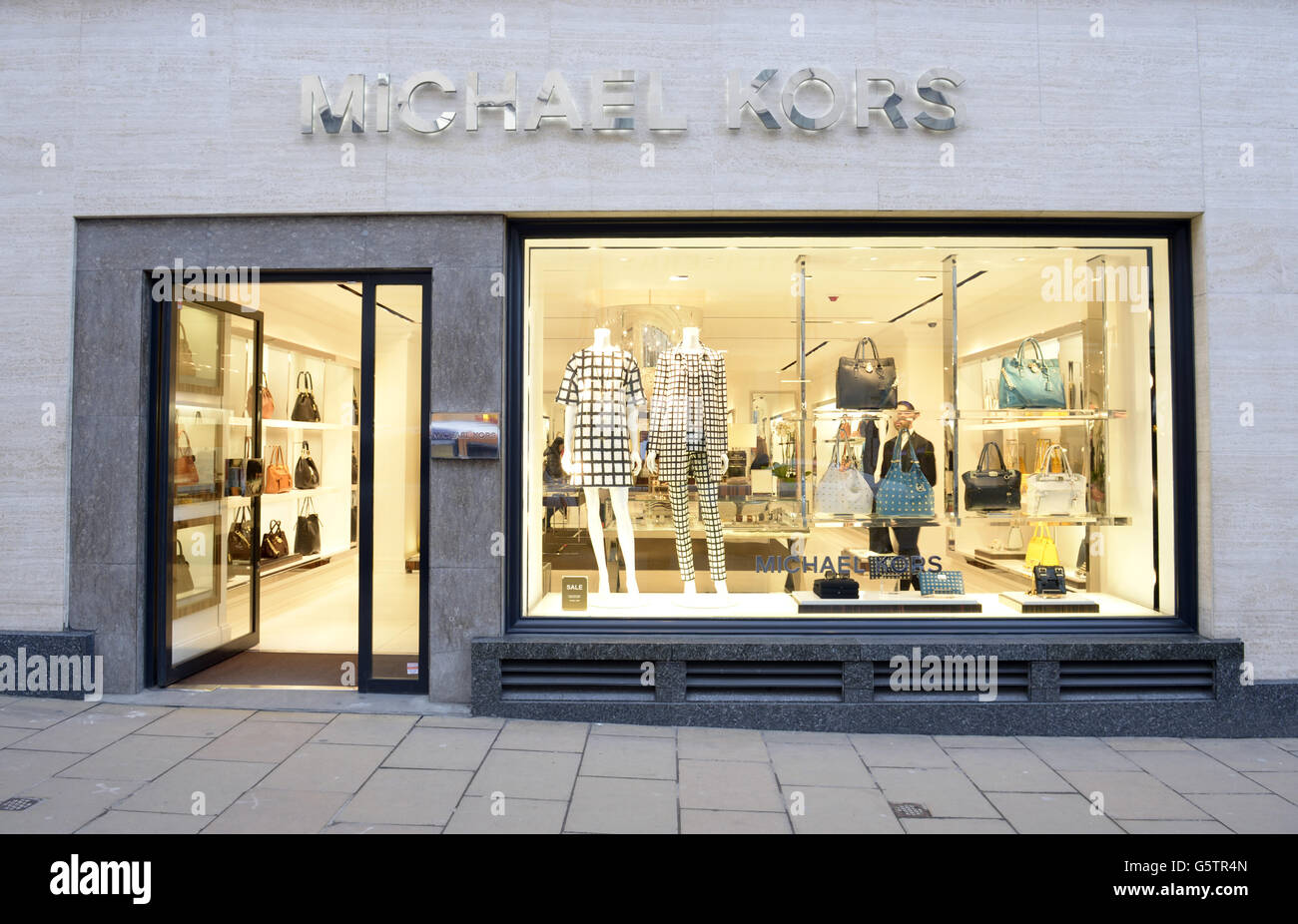 Stock image of the Michael Kors shop in New Bond Street, London Stock Photo  - Alamy