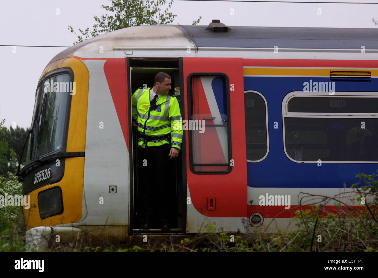 Potters Bar Train Crash Stock Photo Alamy