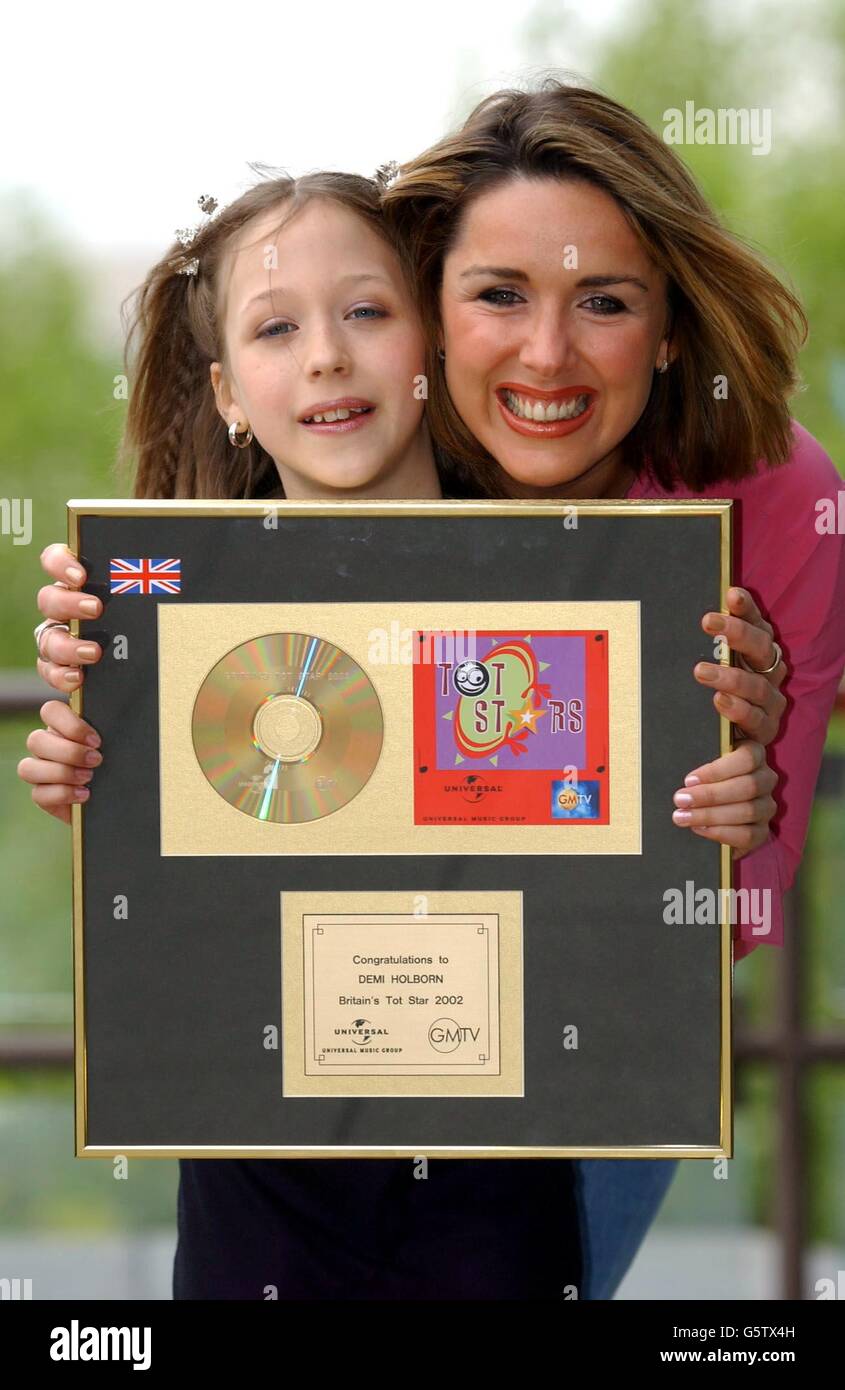 GMTV Tot Stars Winners Stock Photo Alamy