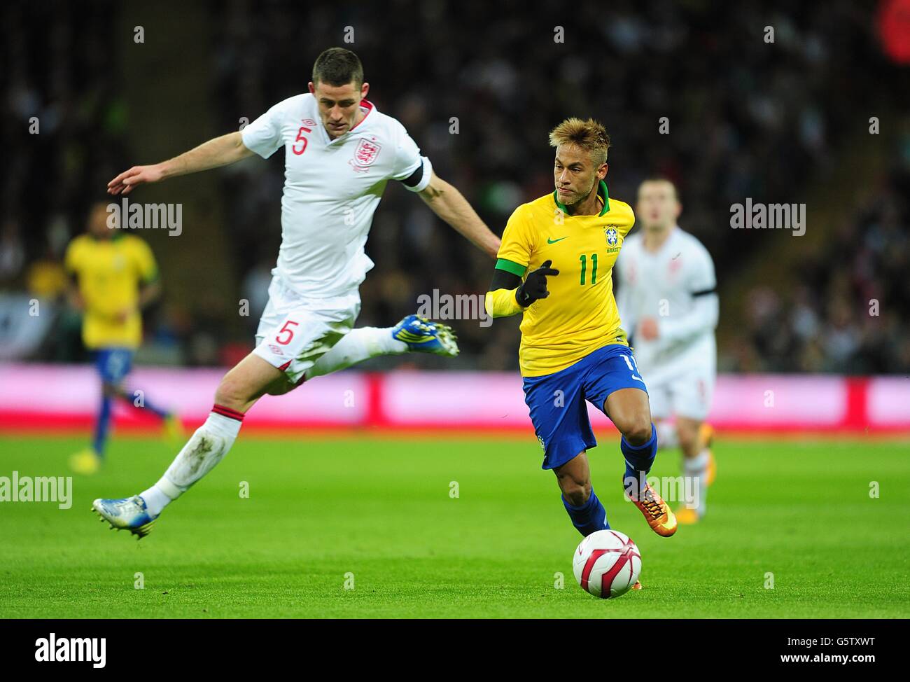 Soccer International Friendly England v Brazil Wembley Stadium