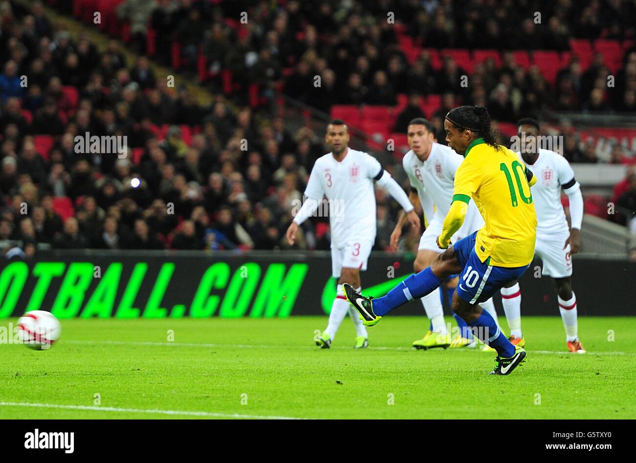 Soccer International Friendly England v Brazil Wembley Stadium