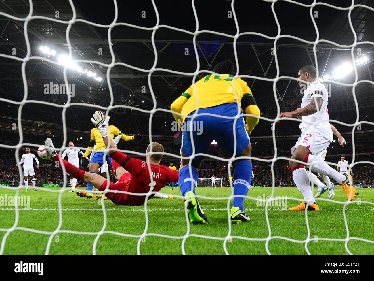 Soccer International Friendly England v Brazil Wembley Stadium