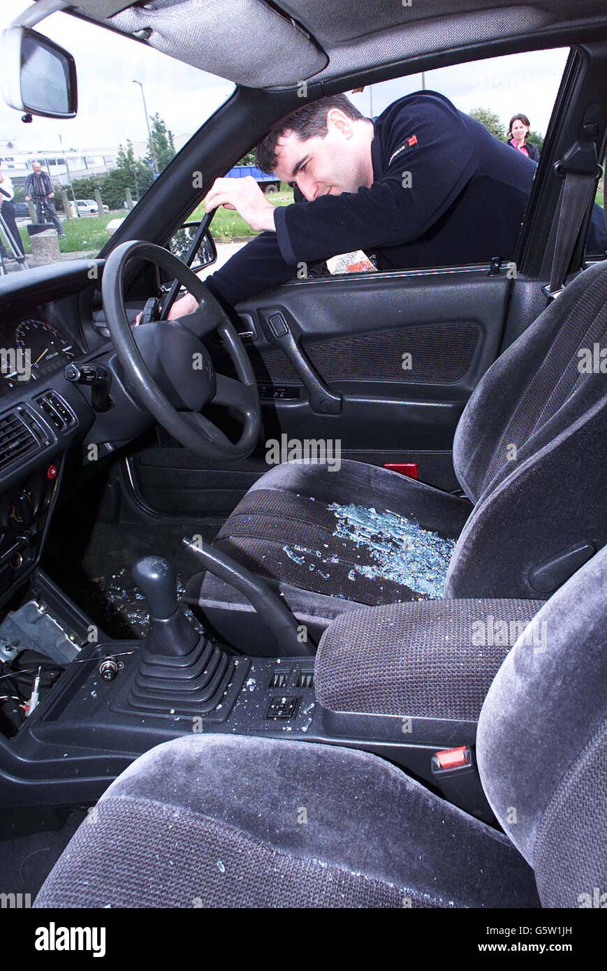 Police Decoy Car Stock Photo Alamy