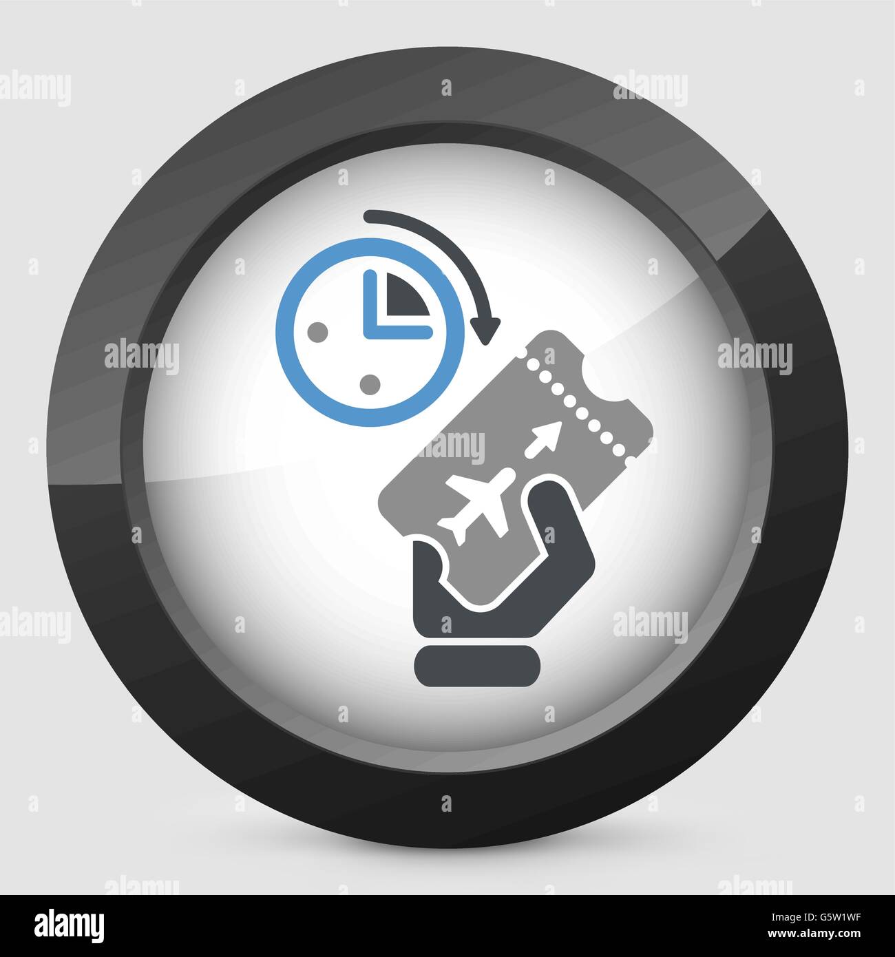 Last minute air ticket Stock Vector Image & Art Alamy