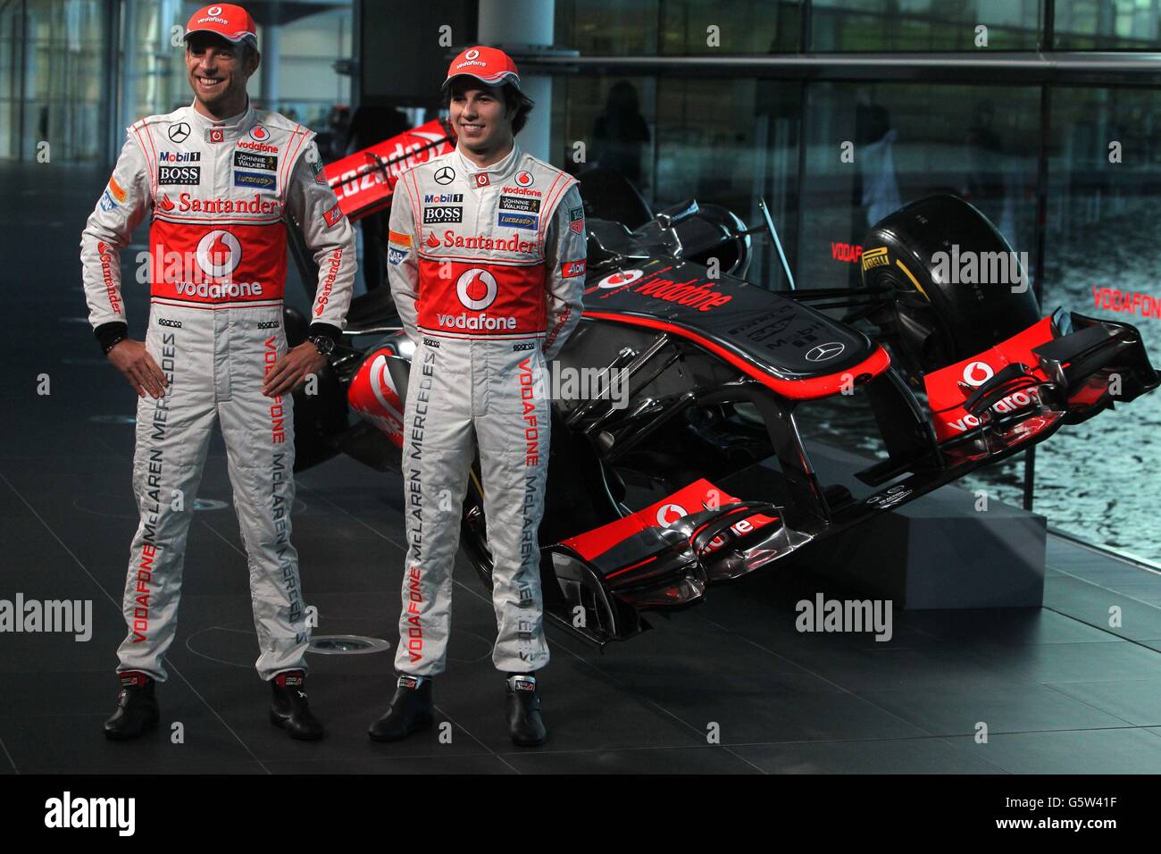 Vodafone mclaren mercedes hi-res stock photography and images - Alamy