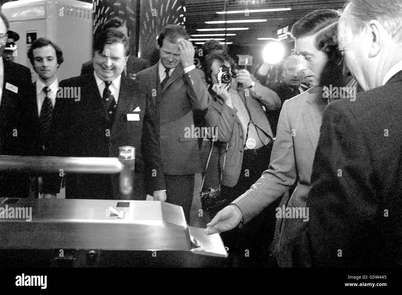 Royalty Prince Charles Charing Cross Underground Station, London