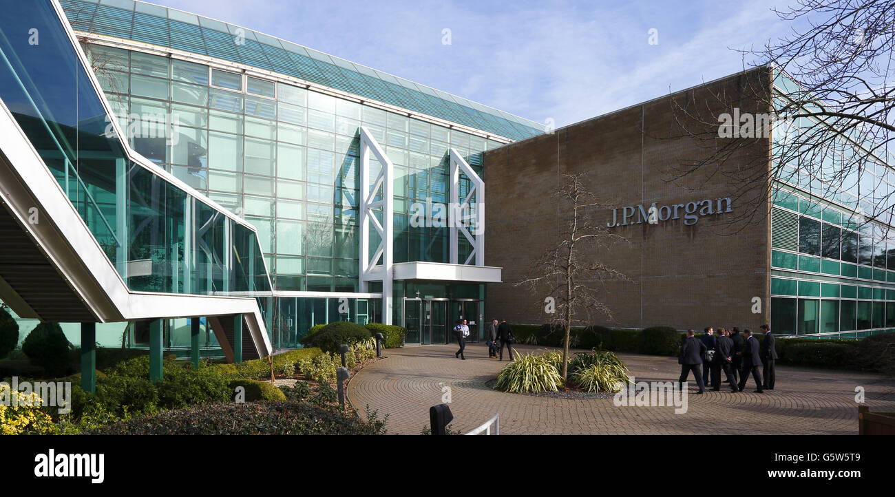 A general view of investment bank JP campus in Bournemouth