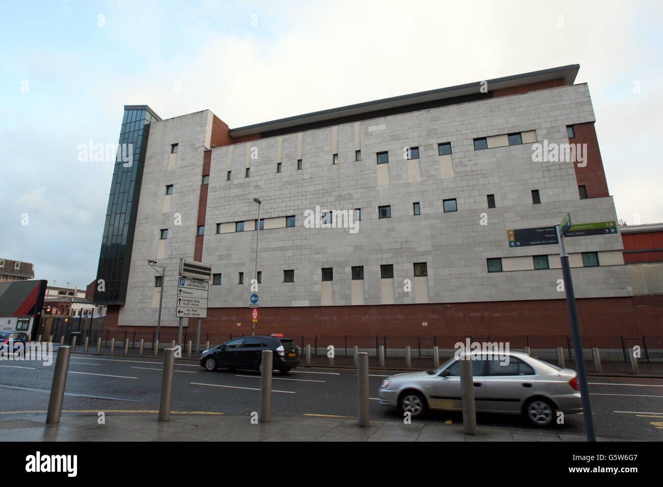 Musgrave Police Station Belfast Stock Photo Alamy