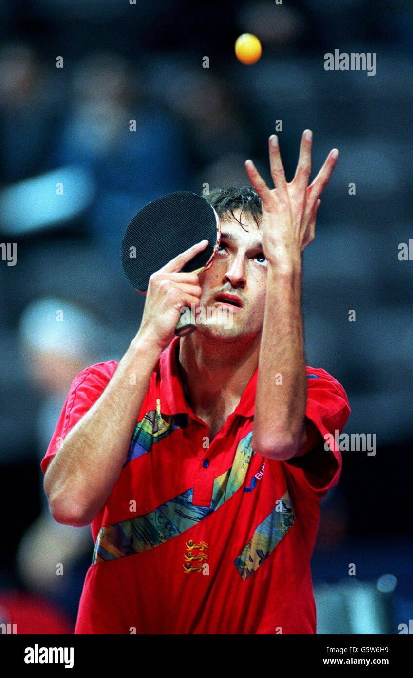 Table Tennis, European Olympic qualifying competition, Manchester Stock