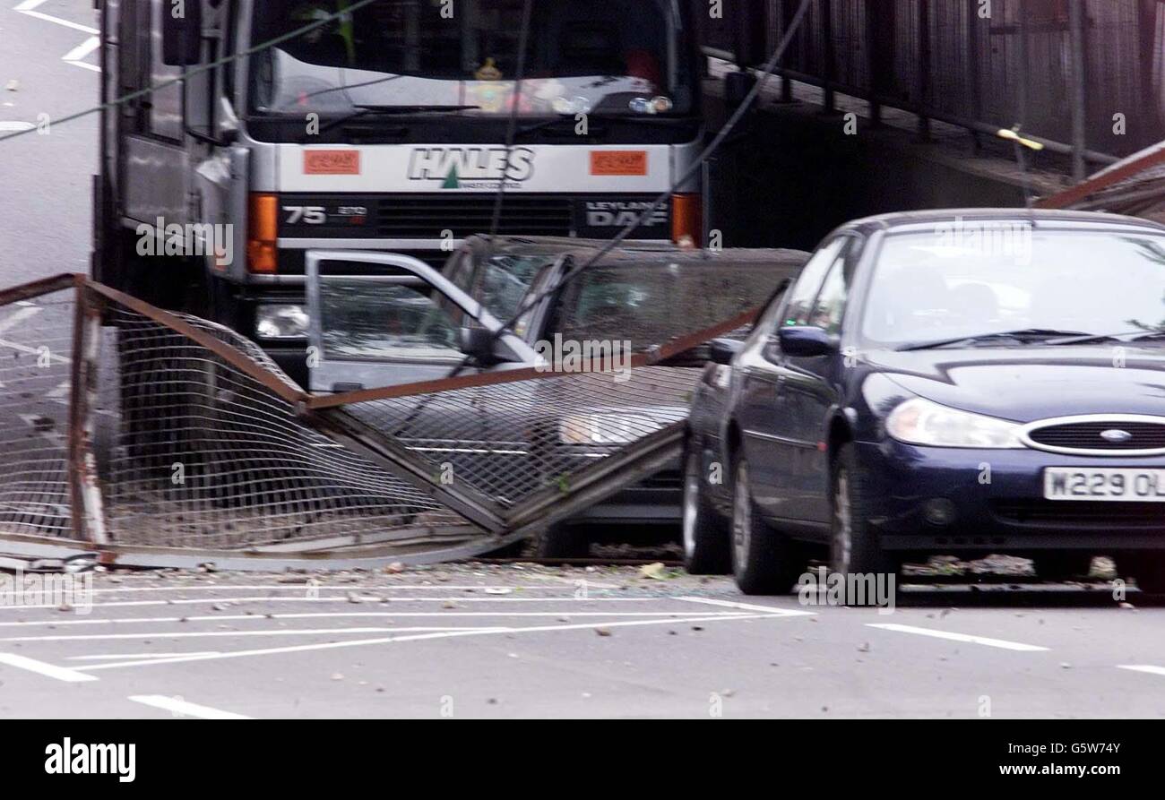 Potters Bar Rail Crash Stock Photo Alamy