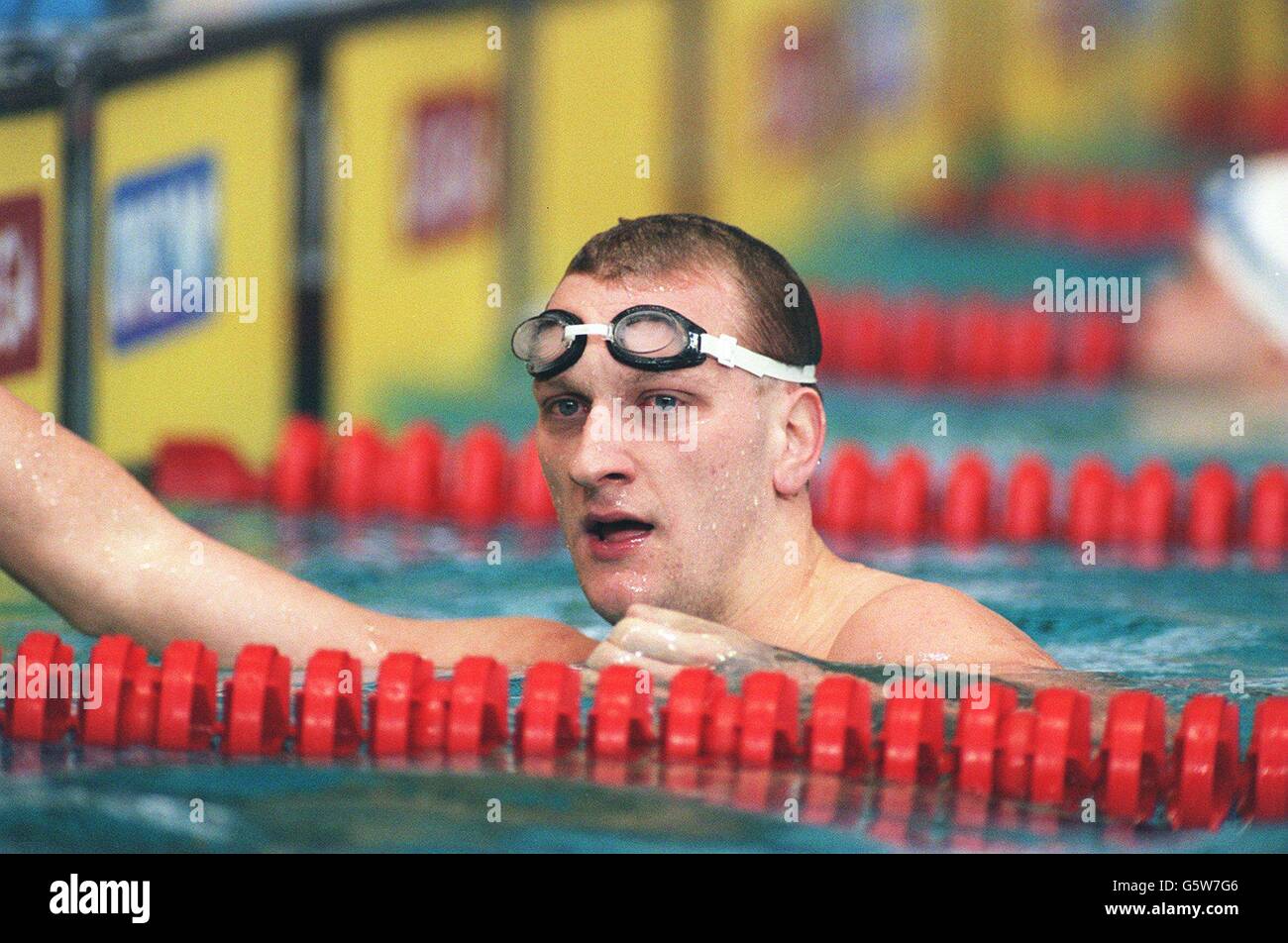 World Cup Swimming, Ponds Forge, Sheffield Stock Photo - Alamy
