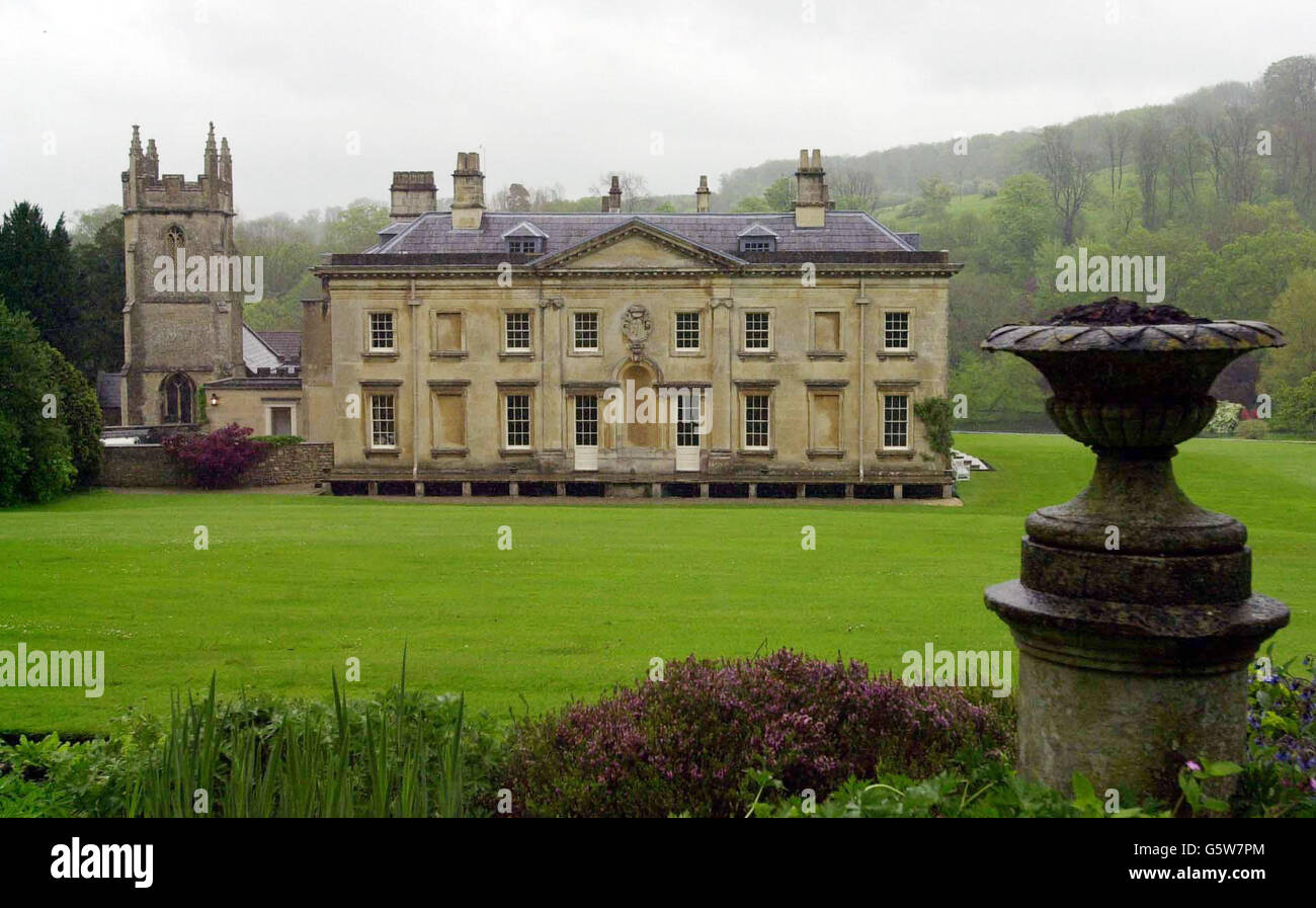 Combe Hay, Bath, Somerset, on the day its sale was being launched. The