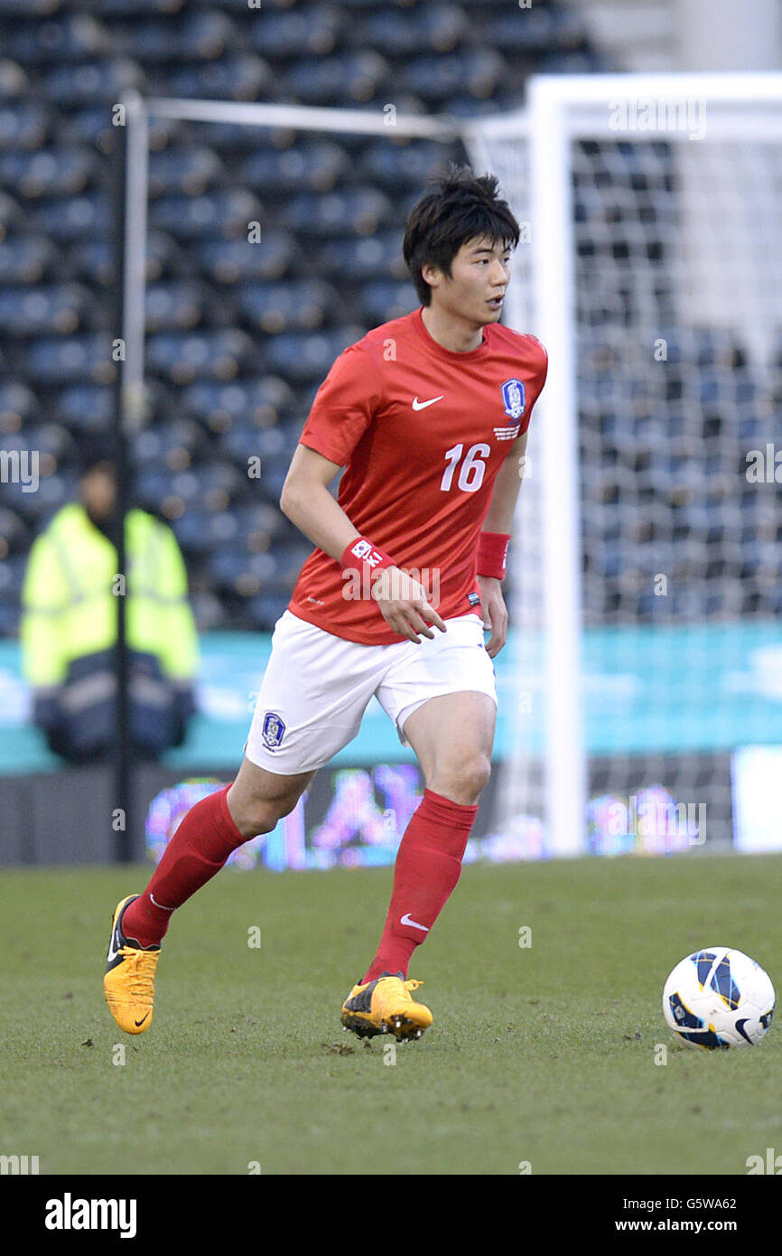 Soccer - International Friendly - Croatia v South Korea - Craven Cottage Stock Photo