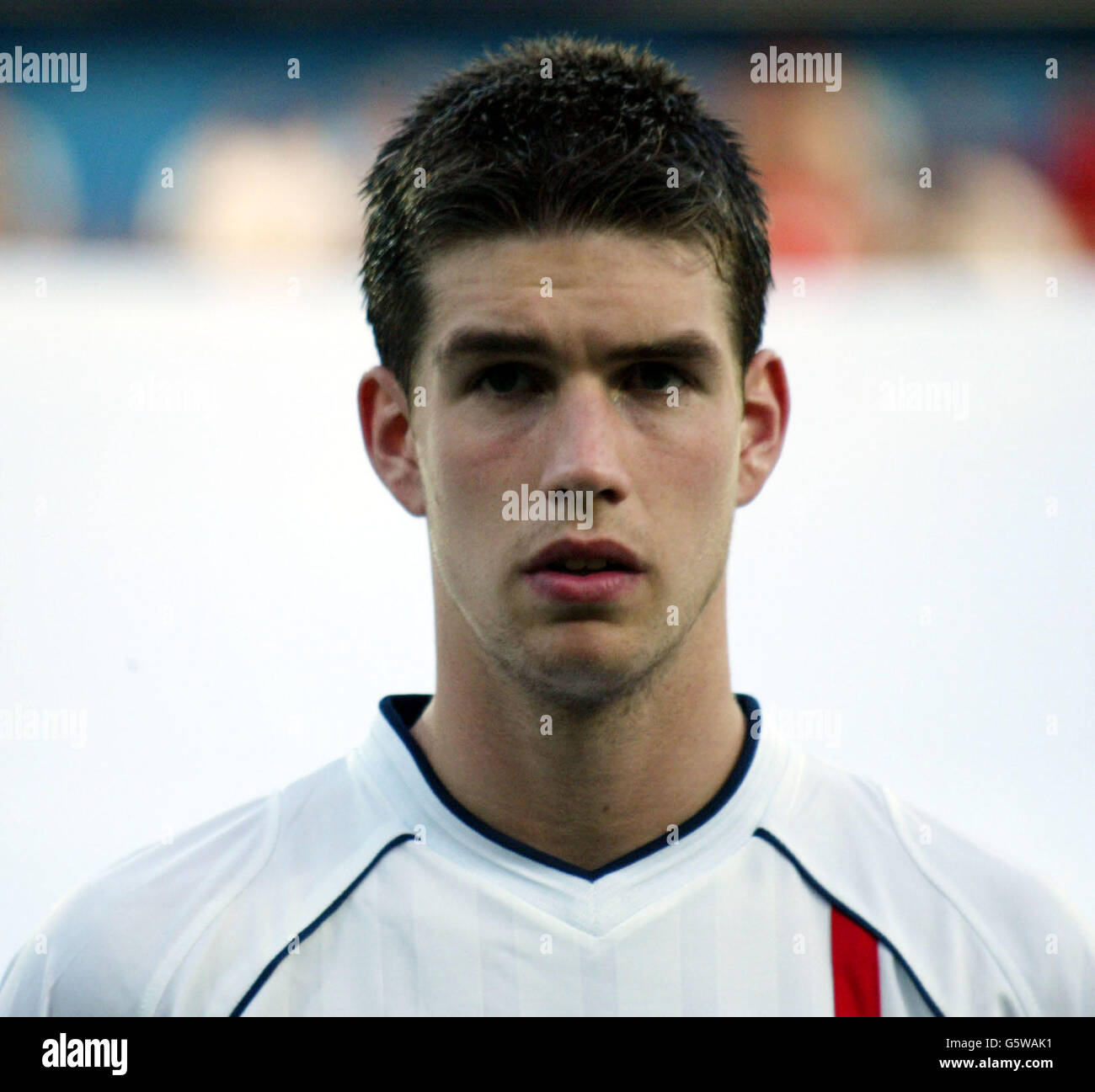 England ’s Gareth Barry before the European Under 21 Championship Final