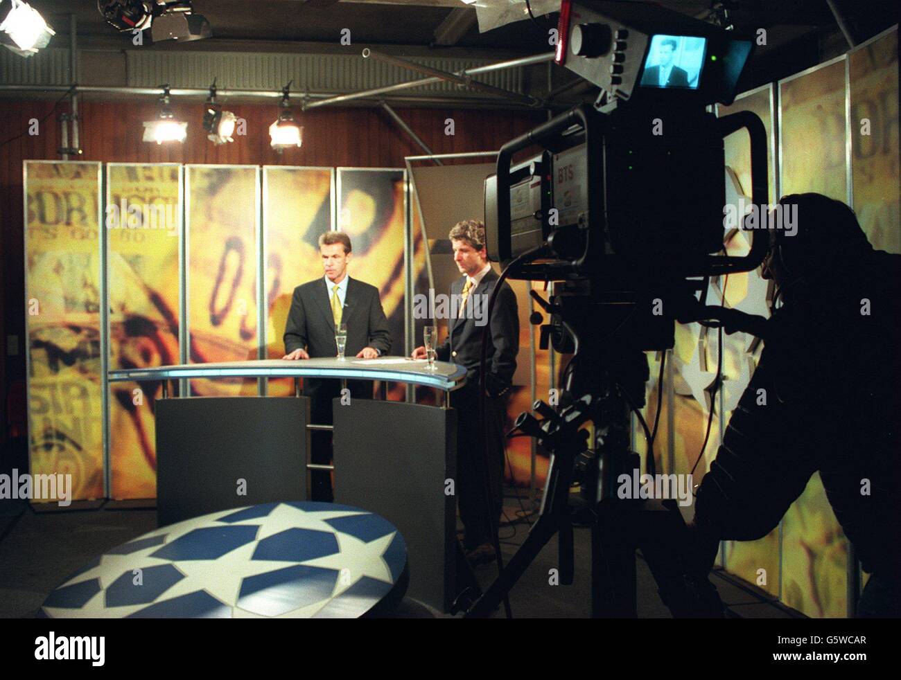 Borussia Dortmund v Juventus UEFA Champions League Soccer. Media Television  Interview Stock Photo - Alamy