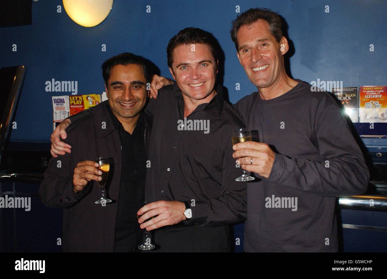 Alex ferns ben cross attending reception cast change play art hi-res ...