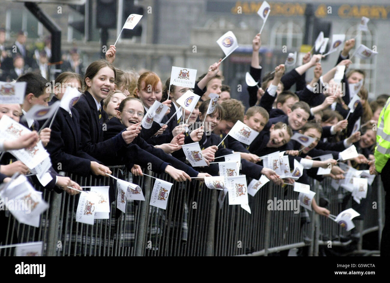 Royalty - Queen Elizabeth II Golden Jubilee Stock Photo