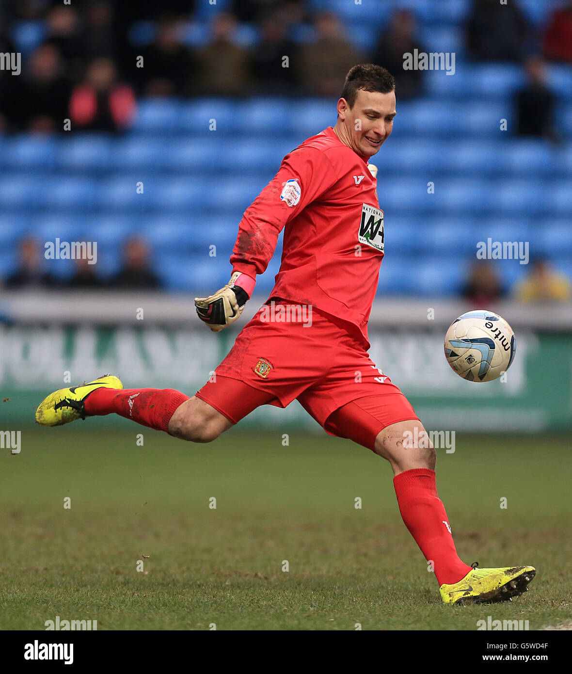 Soccer - npower Football League One - Coventry City v Yeovil Town - Ricoh Arena. Marek Stech, Yeovil Town goalkeeper Stock Photo