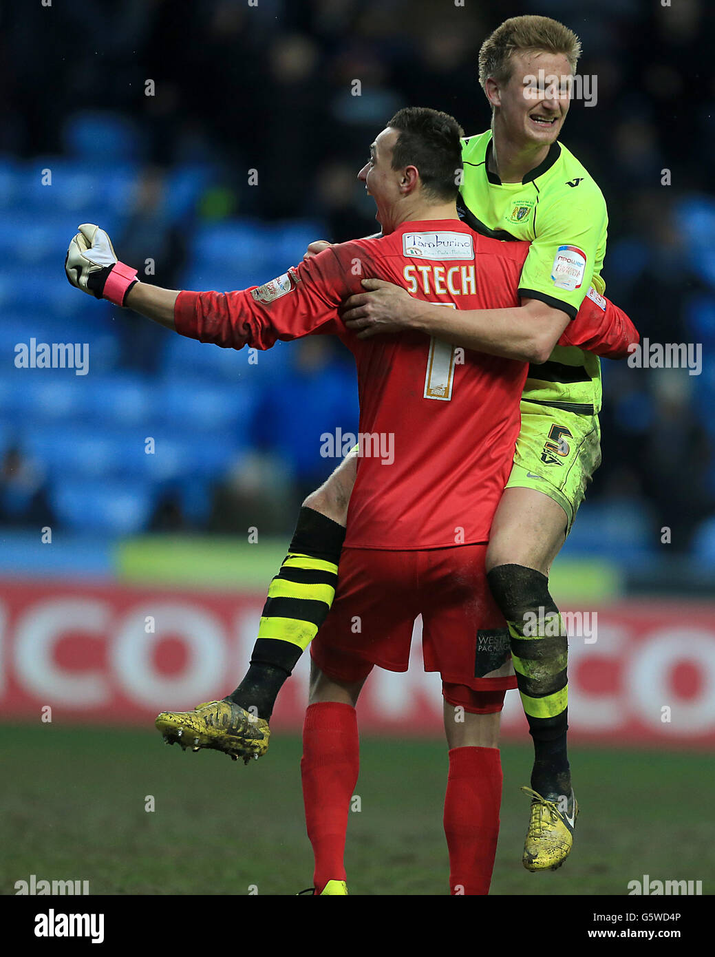 Soccer - npower Football League One - Coventry City v Yeovil Town - Ricoh Arena Stock Photo