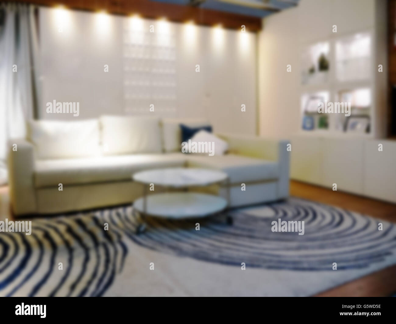 Blurred living room background furniture hires stock photography and images Alamy