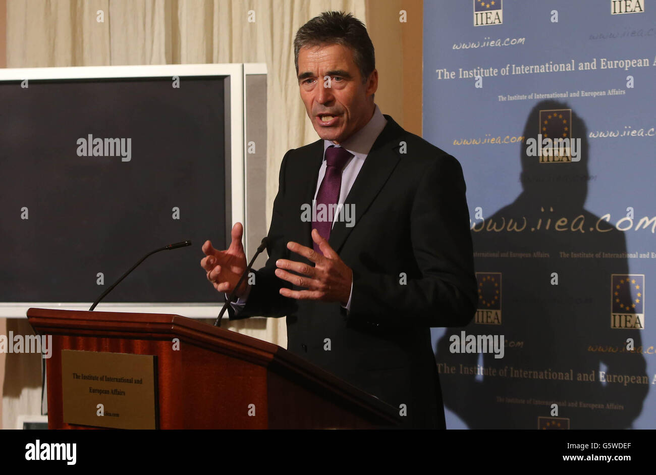 anders-fogh-rasmussen-speech-hi-res-stock-photography-and-images-alamy