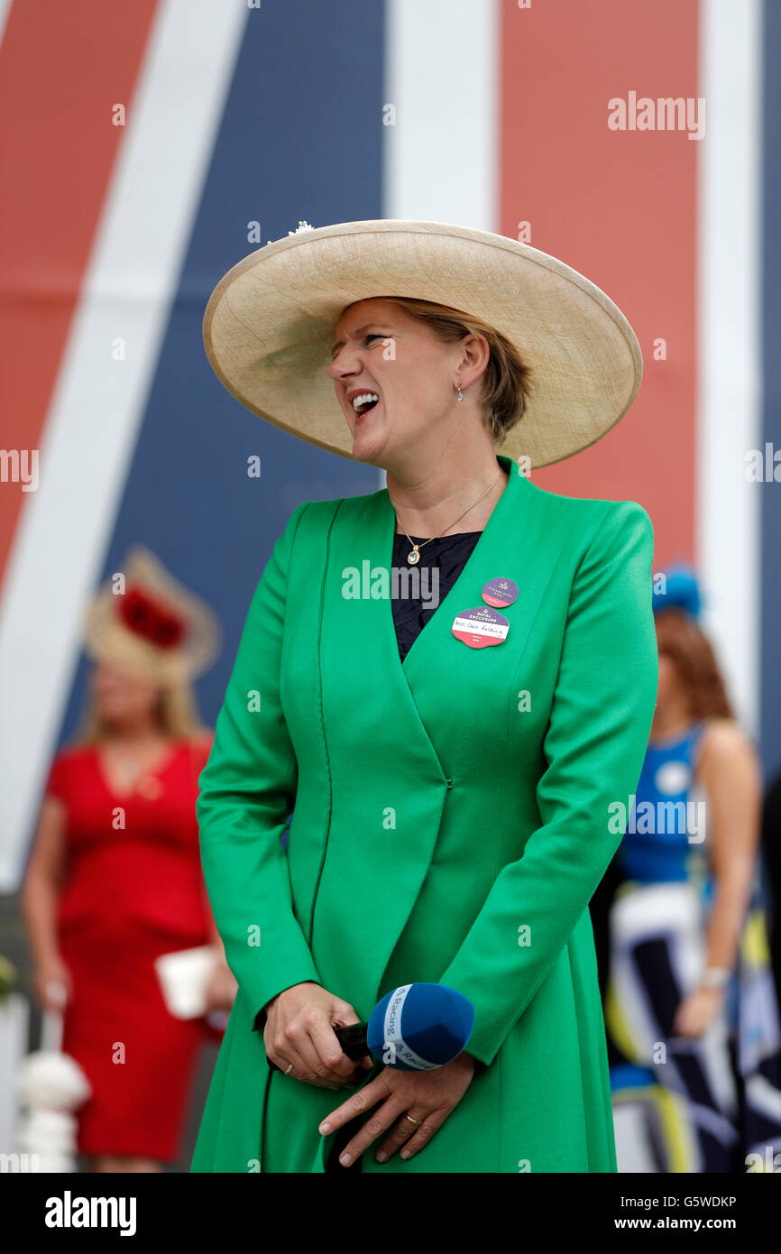 Broadcaster Clare Balding, television presenter and horse racing pundit