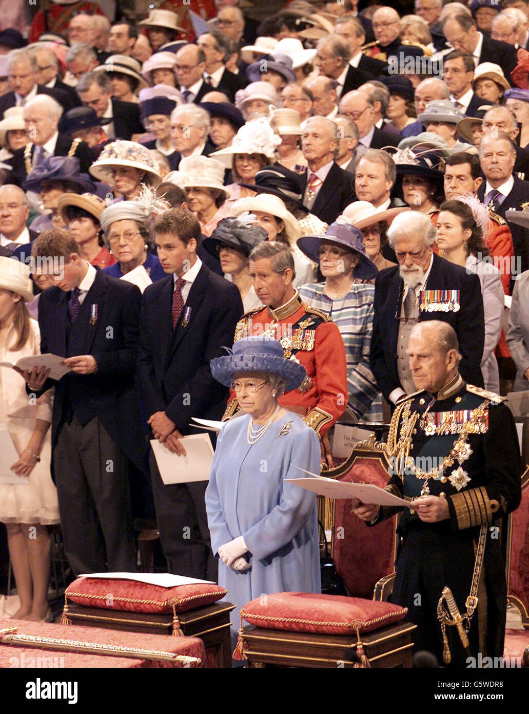 Royalty Queen Elizabeth II Golden Jubilee Stock Photo Alamy
