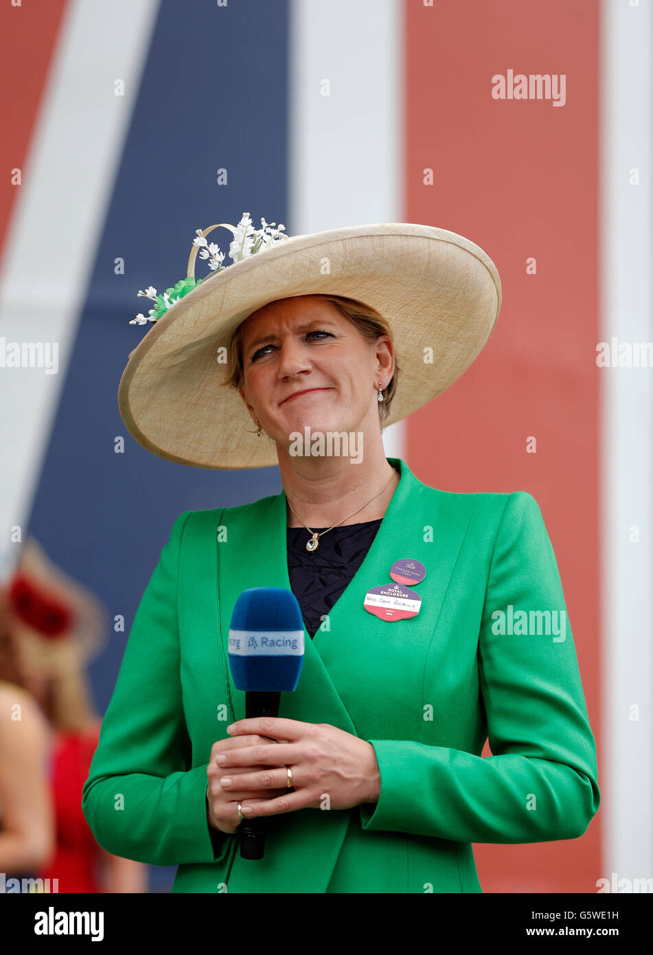 Broadcaster Clare Balding, television presenter and horse racing pundit