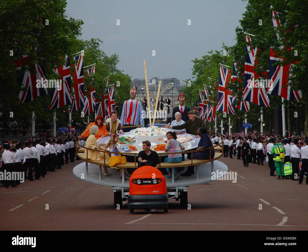 Royalty Queen Elizabeth II Golden Jubilee Stock Photo 106895598 Alamy