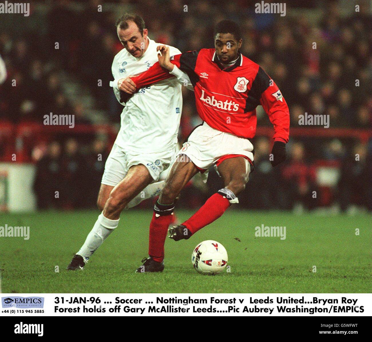 TONY WITTER MILLWALL FC 24 January 1996 Stock Photo - Alamy