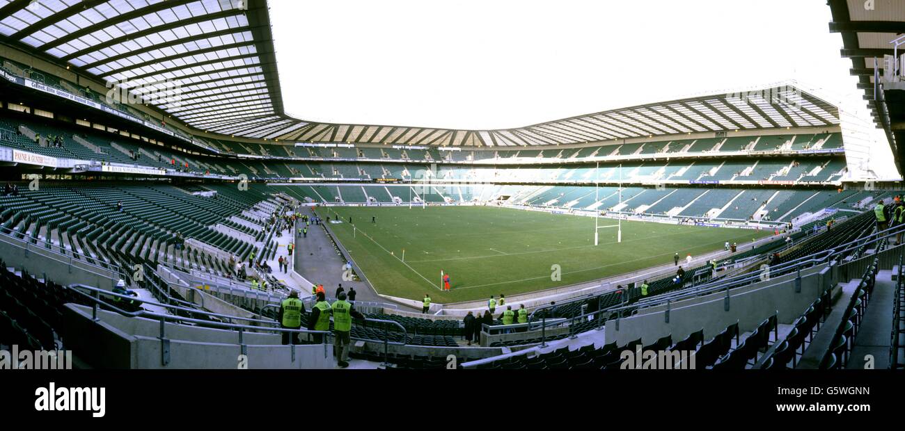 England v Wales. Rugby Union. Twickenham rugby ground Stock Photo