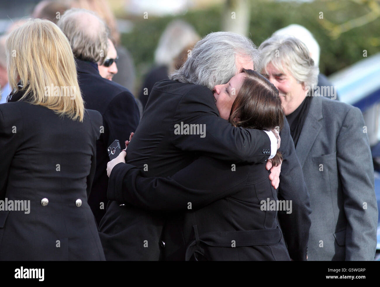 Reg Presley funeral Stock Photo Alamy