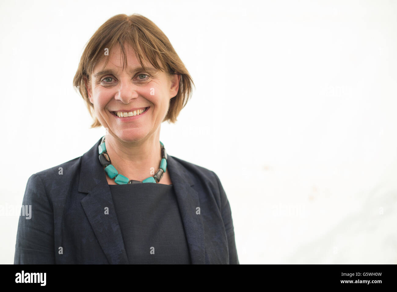 Sarah Harper, Director of the Oxford Institute of Population Ageing The Hay  Festival of Literature and the Arts, Hay on Wye, Powys, Wales UK, Sunday  June 05 2016 Stock Photo - Alamy