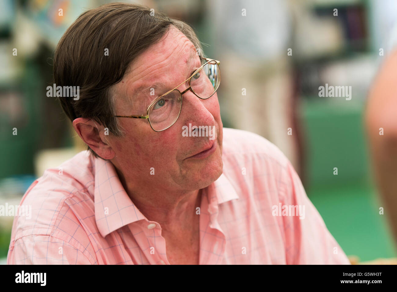 Max Rhistopian Max Hastings, journalist, writer, author, miltary historian. The Hay ...
