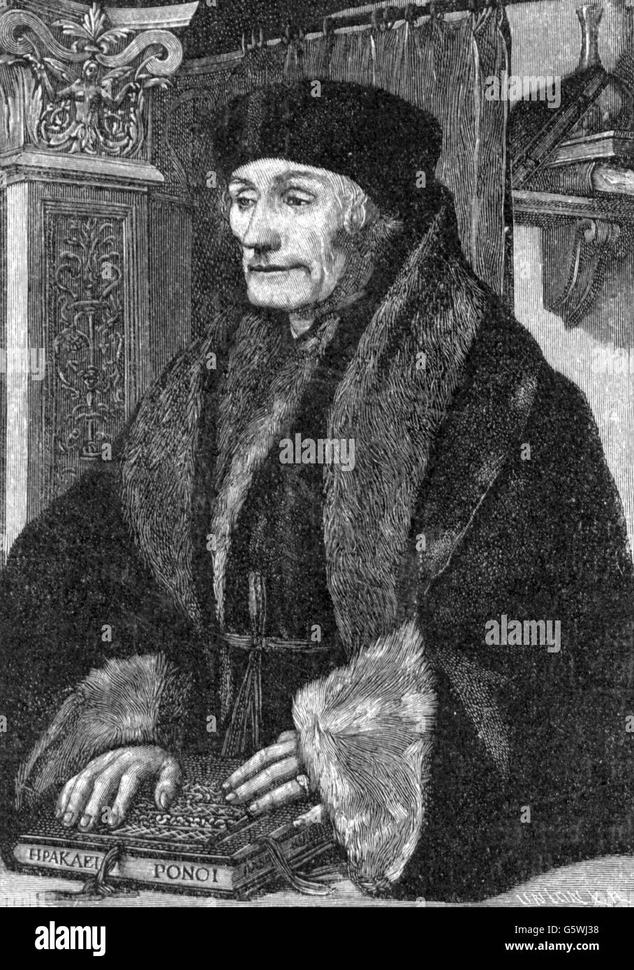 Dutch humanist philosopher Black and White Stock Photos & Images - Alamy