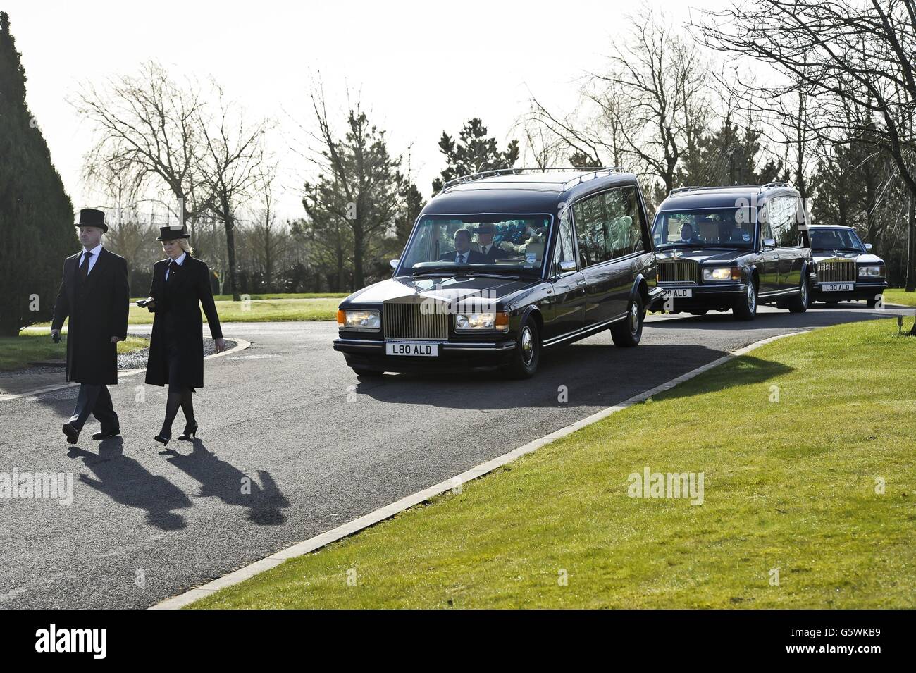 Bristol hit and run funeral Stock Photo Alamy