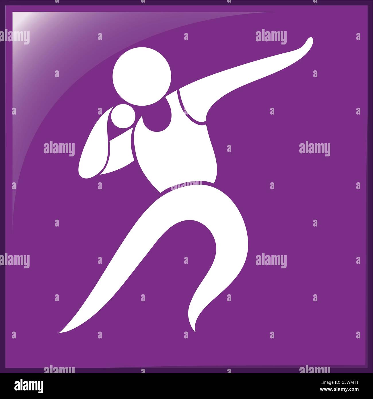 Throwing weight Stock Vector Images Alamy