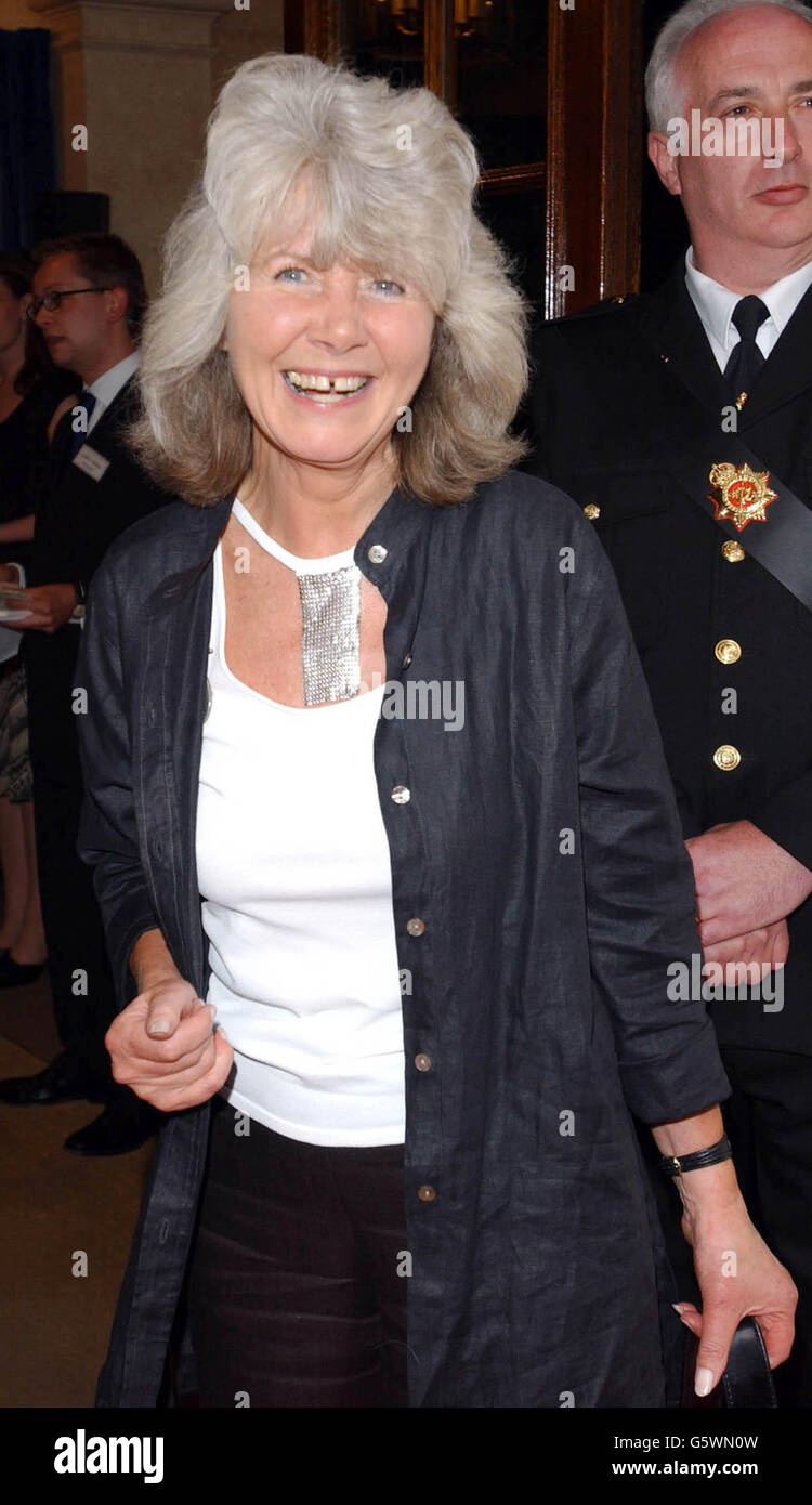 Sotheby's Summer Party Jilly Cooper Stock Photo
