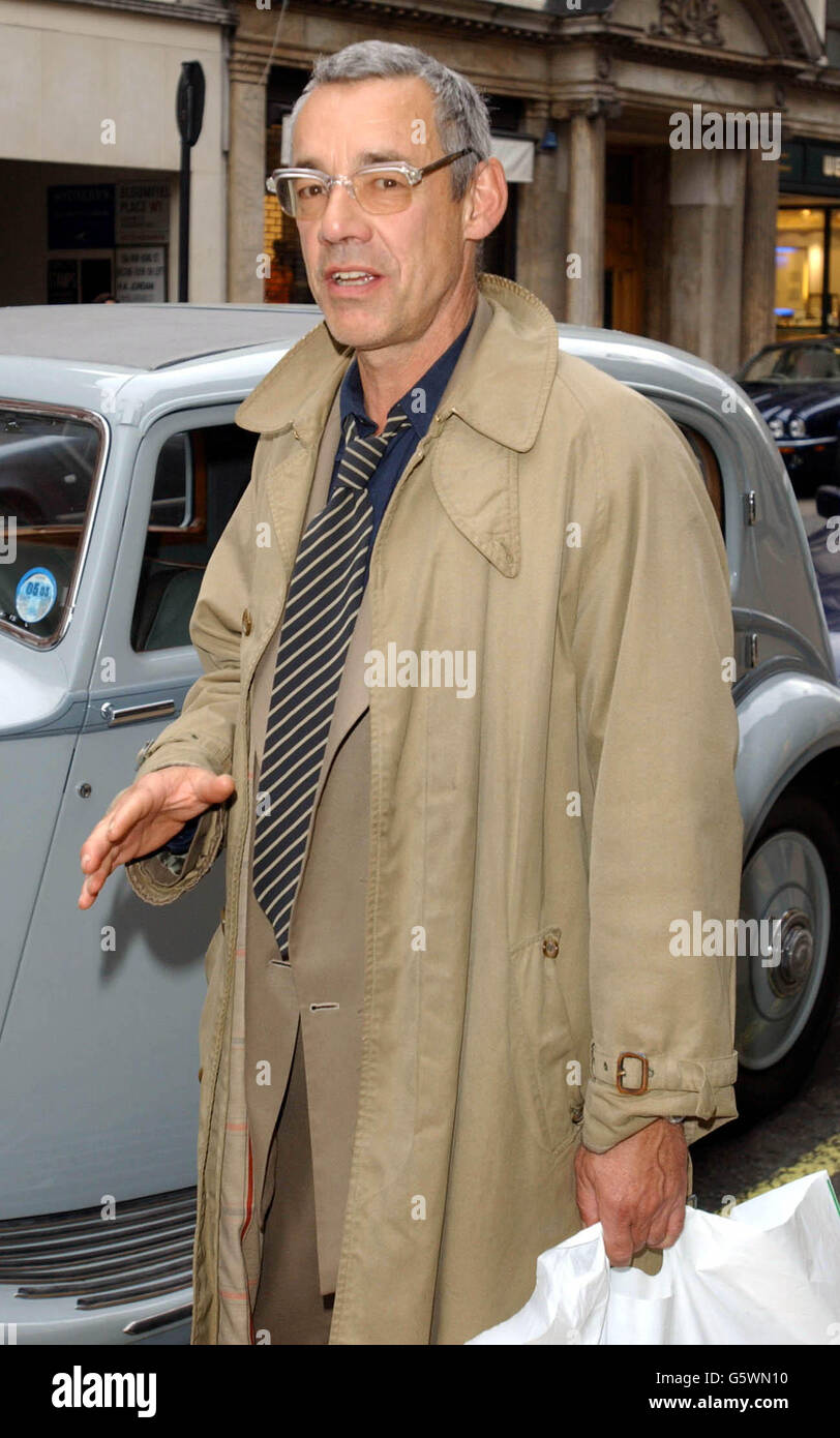 Actor Roger Lloyd-Pack (Trigger from 'Only Fools and Horses') arrives for the Sotheby's Summer Party, hosted by Henry Wyndham and the directors of Sotheby's at the world famous auction house in New Bond Street, London. Stock Photo