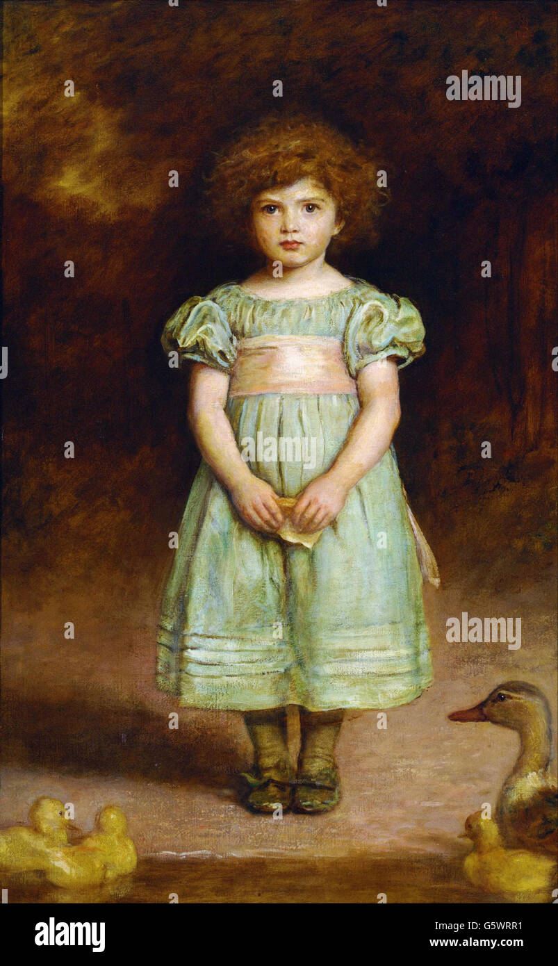 John Everett Millais Ducklings Stock Photo Alamy