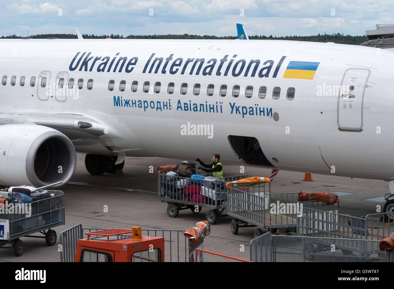 Ukraine international airlines stockholm