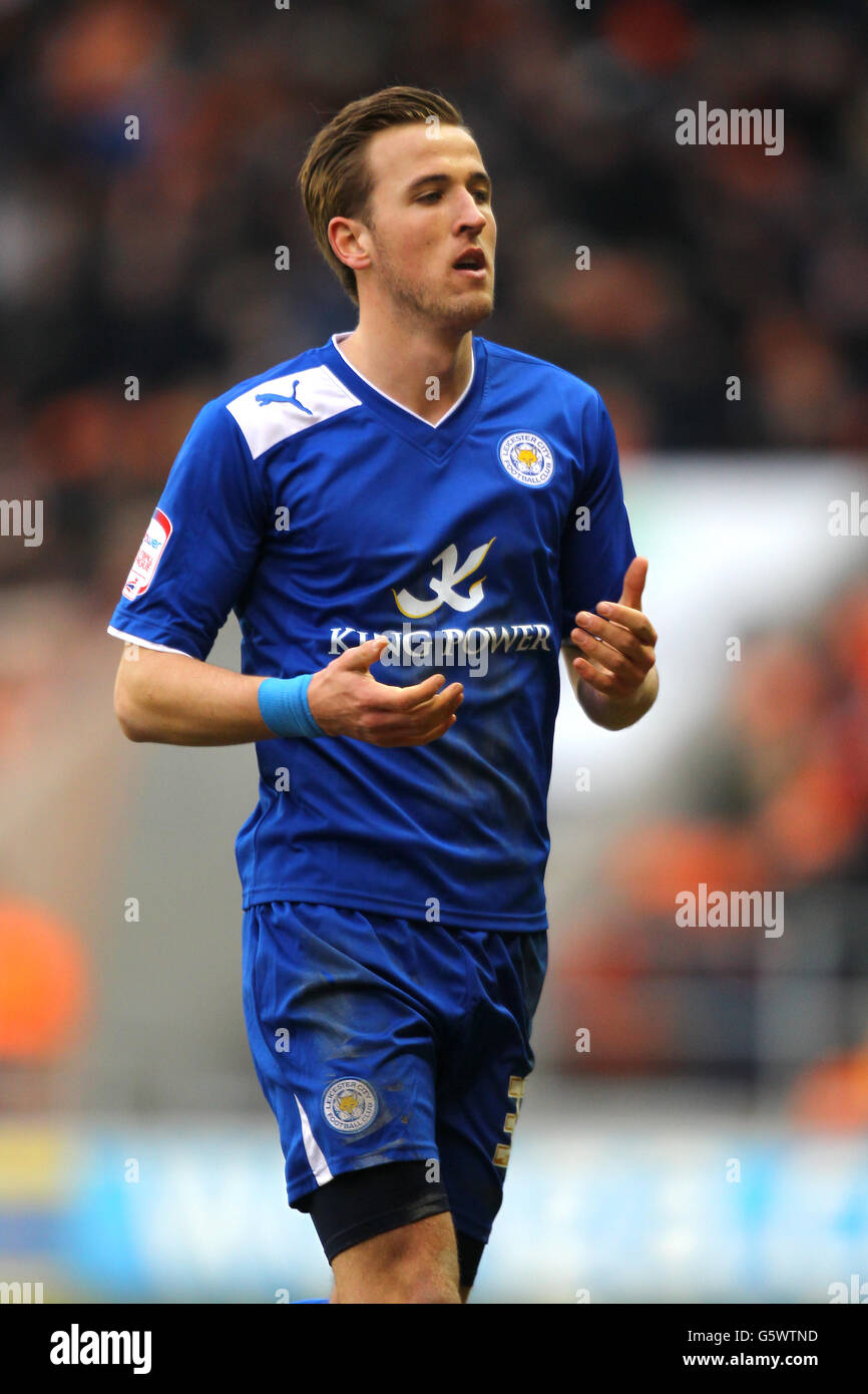 Soccer - npower Football League Championship - Blackpool v Leicester City - Bloomfield Road. Harry Kane, Leicester City Stock Photo
